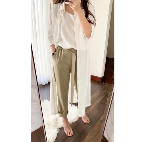 Foto Produk OLIVER PANTS - Black dari majafashionhouse