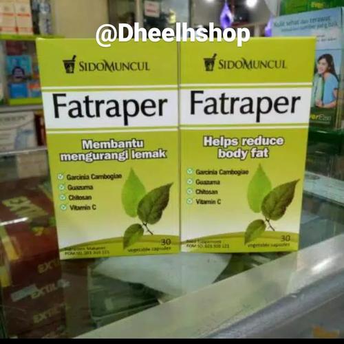 Foto Produk FATRAPER SIDOMUNCUL MENURUNKAN LEMAK TUBUH&LEMAK DARAH (KOLESTEROL) dari Dheelhshop