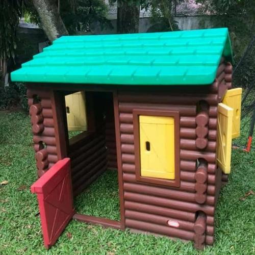 Little Tikes Cabin Log Preloved Bekas 
