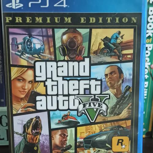 Foto Produk Grand Theft Auto V PS4 GTA V Bekas Reg 3 dari Maniac Bola