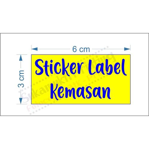 print label stiker