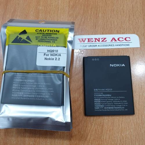 Foto Produk Baterai Batre Nokia 2.2 HQ510 Original dari wenz acc