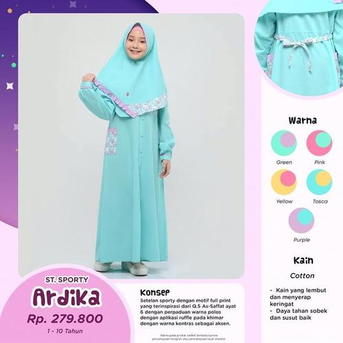 Gambar Bani Setelan Anak Ardika Sporty Batuta Rabbani Original Gamis anak dari Radent Adventure Kota Bandung Tokopedia