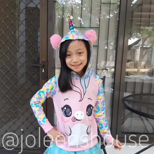 Promo Sweater Hoodie Unicorn Baju Anak 