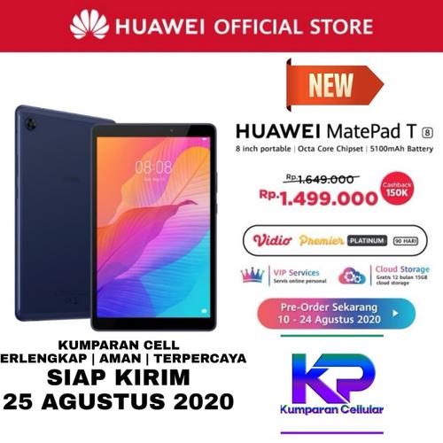 Foto Produk HUAWEI MATEPAD T8 2GB 32GB GARANSI RESMI - Blue+Flip Gold dari Kumparan Cellular