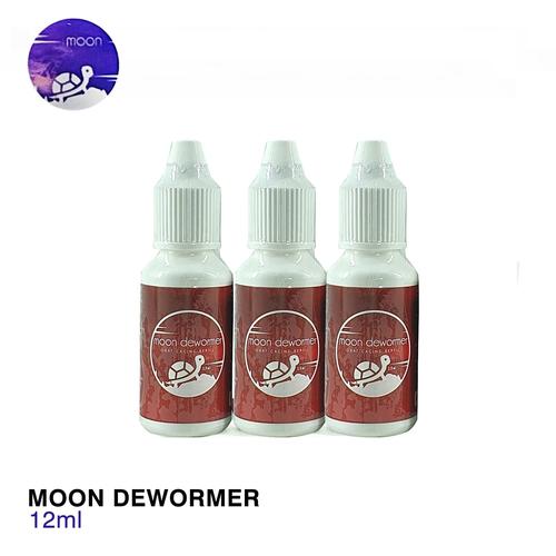 Promo MOON DEWORMER OBAT CACING TORTOISE KURA DARAT / REPTIL 12ML