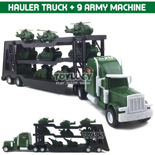 Gambar Mainan Anak Army Power Truck Hauler Truk Tentara Pengangkut Tank Heli dari Toylogy Jakarta Barat Tokopedia