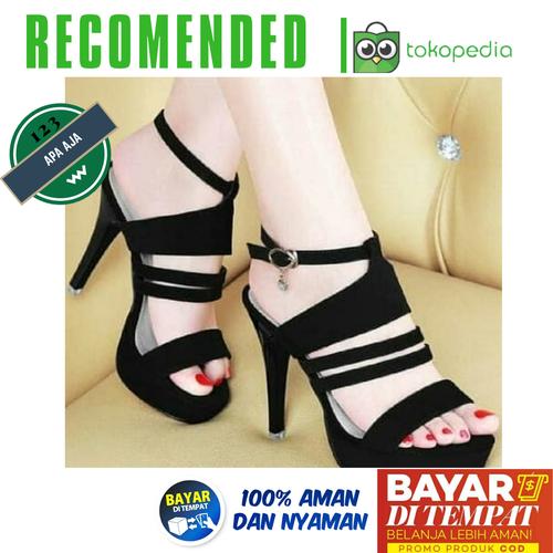 Jual 021 SEPATU WANITA HEEL HILS HIGH 