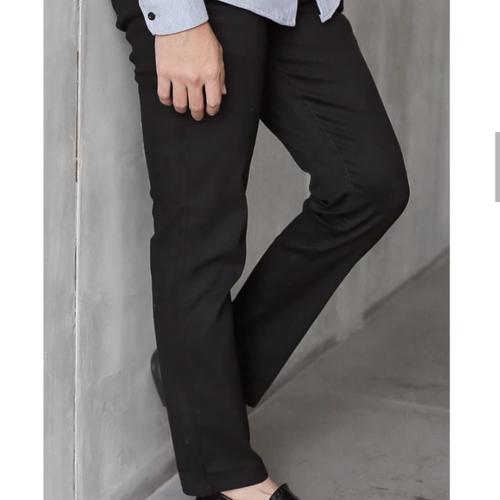 Foto Produk Celana Panjang Pria Chino Pants Semi Formal Brand Distro Premium - Hitam, S dari Bandung-CenterOnline