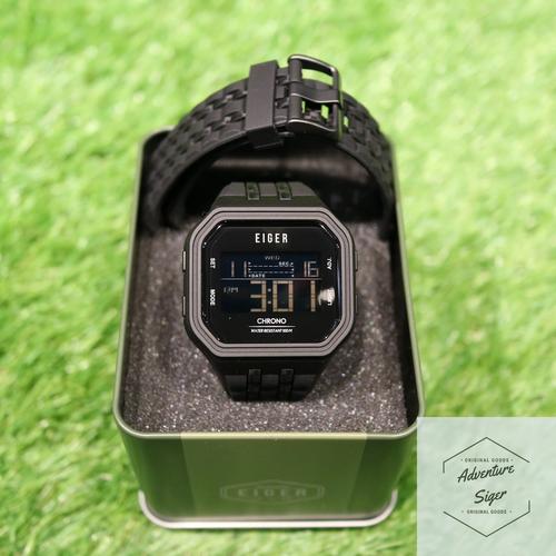 Jual JAM TANGAN EIGER LINVILLE BLACK Kota Bandar Lampung Adventure