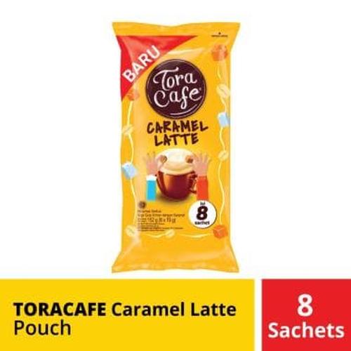 Foto Produk Tora Cafe Caramel Latte Pouch 8 x 23 gr dari S'MART STORE