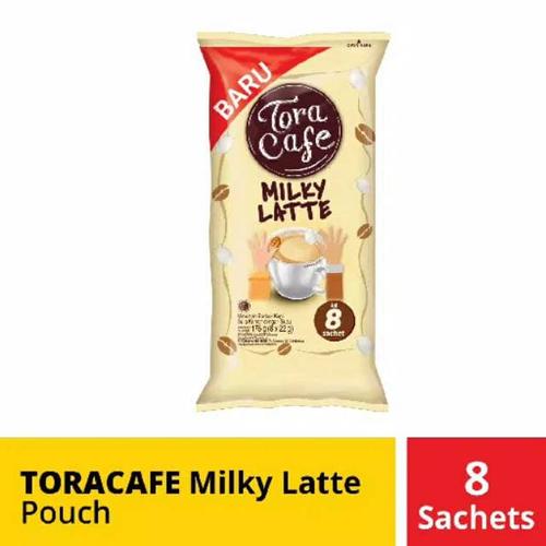 Foto Produk Tora Cafe Milky Latte Pouch 8 x 23 gr dari S'MART STORE