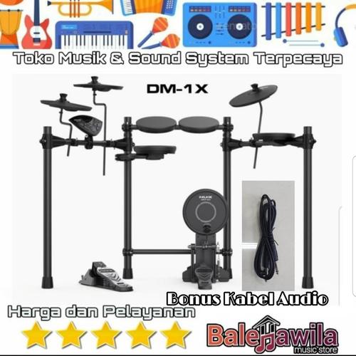 Foto Produk Drum Elektrik Electric Drum Set Nux DM 1 X New NUX DM1X DM 1X dari TIPTOP MUSIK&SOUNDSYSTEM