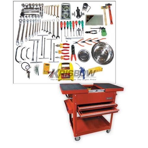 Jual Basic Motorcycle Tool Set 98Pcs Krisbow KW0102835 Jakarta Utara