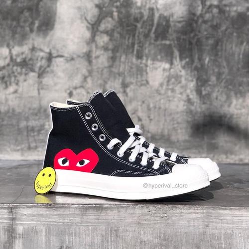 black converse garcons