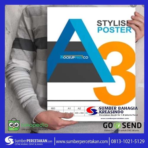 Jual Cetak Poster A3 Cetak Poster Murah Print Poster Online Sbkstore Jakarta Pusat Sbkstore Tokopedia