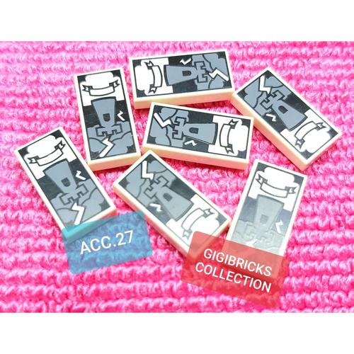 Gambar Lego Part Original Acc.27 White Tile 1 x 2 With Groove With Tarot dari Gigibricks Collection undefined Tokopedia
