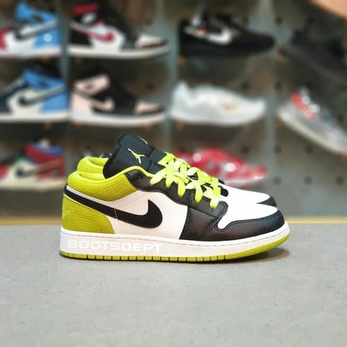 Jual Air Jordan 1 Low Cyber Green SE GS 