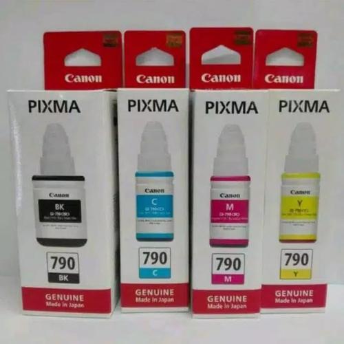 Foto Produk Paket 1 Set Tinta Canon GI-790 Original untuk G1010 G2010 G3010 G4010 dari myprint.
