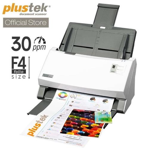 Jual Scanner Plustek SmartOffice PS396 Plus 30 Lembar/menit (F4/Folio) Jakarta Pusat