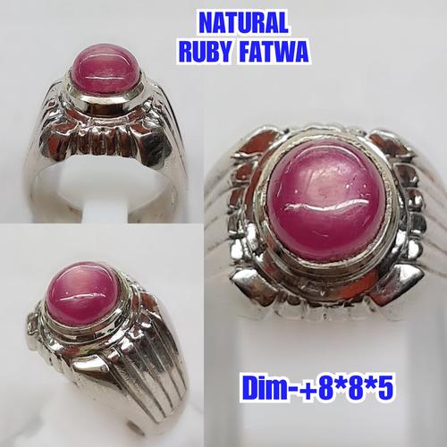Jual NATURAL BATU PERMATA RUBY FATWA D4 - Kota Semarang - arjuna cincin ...
