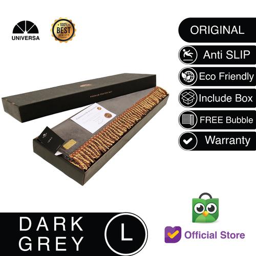Foto Produk Sajadah Dewasa DARK GREY (L) - Sajadah Polos Bulu Kulit UNIVERSA dari UNIVERSA Sajadah