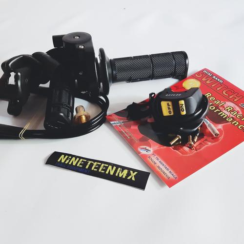 Promo GAS SPONTAN DOMINO 1 KABEL DAN SAKLAR ENGINE ON OFF BRT - Kota ...