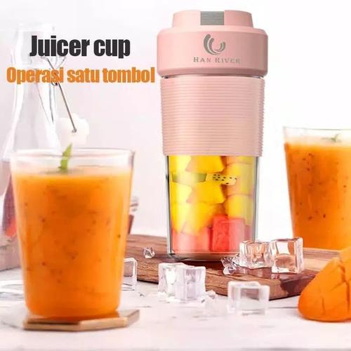 Gambar Termos Tumbler Botol Fruit Juicer Blender Jus Buah Smoothie Portable dari Daisy Land undefined Tokopedia