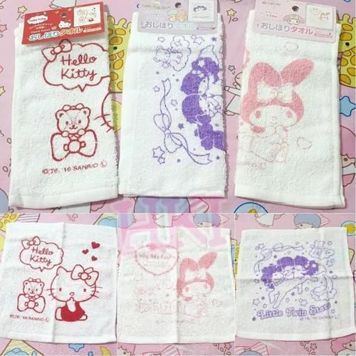 Jual Sapu Tangan Handuk Muka Hello Kitty My Melody Little Twin Stars ...
