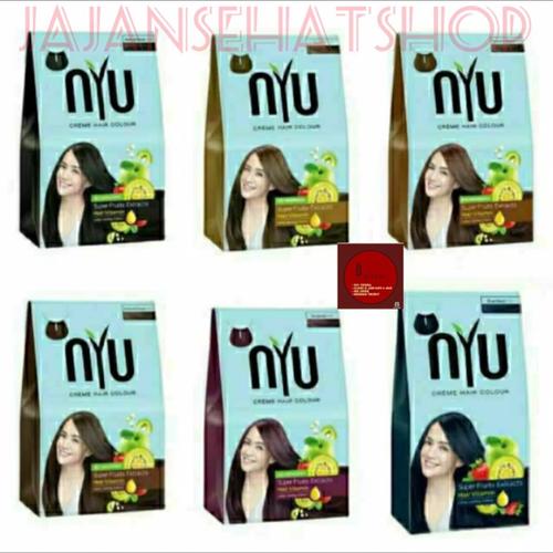 Jual Nyu Creme Hair Color Pewarna Rambut Cat Rambut Blue Black Kab Tangerang J Trust Shop Tokopedia