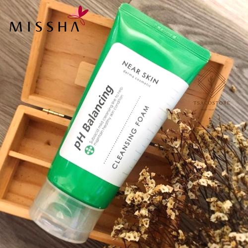 missha near skin ph balancing cleansing foam