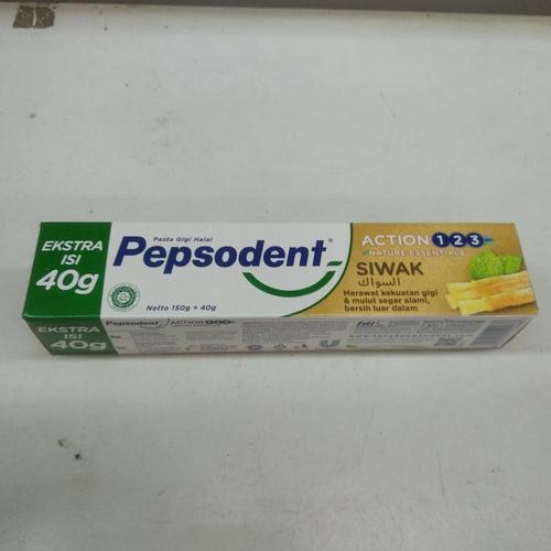 Foto Produk Pepsodent Siwak 150g+40g dari cubeecubee