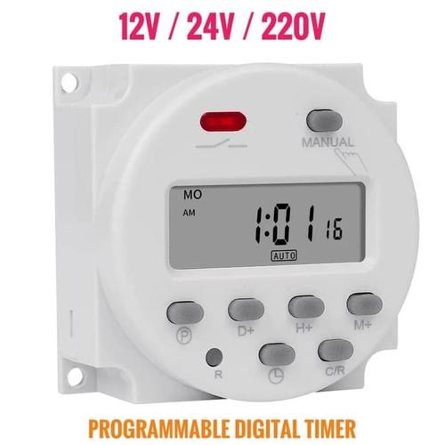 Jual CN101A Digital Timer Programmable Delay Timer Relay Time Switch AC ...