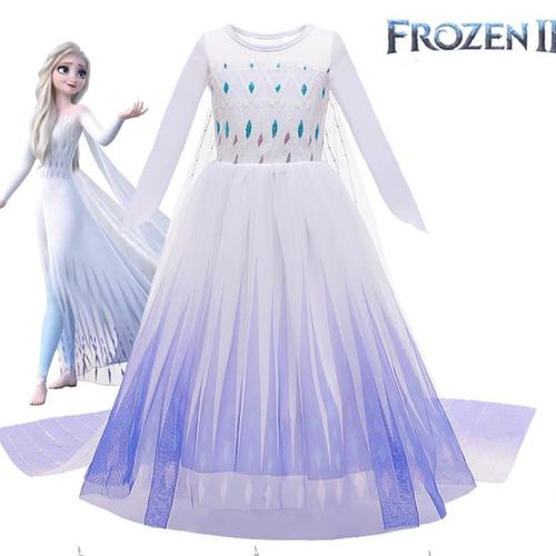 Foto Produk Kostum Frozen 2 Elsa Baju Dress Pesta Anak Princess Disney Elsa Anna - XL dari MadisonShop