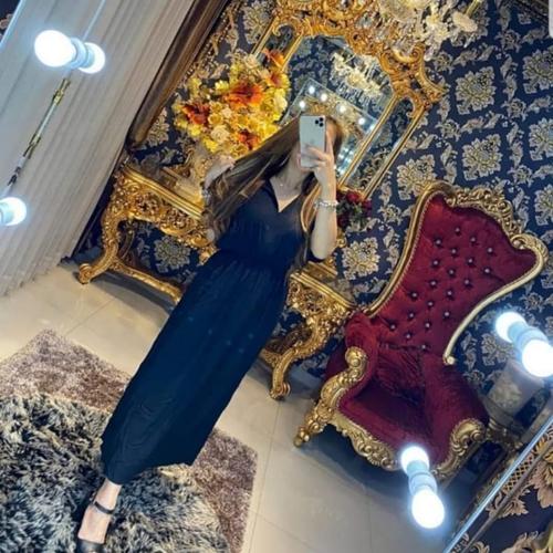 Foto Produk home dress RGB SULTAN POLOS SMK daster busui sematakaki - Hitam dari murmershops & fashion