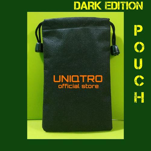 Foto Produk Pouch Serut Serbaguna, Kantong Serut, Tas Serut - Hitam dari uniqtro