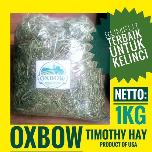 Foto Produk OXBOW TIMOTHY HAY, RUMPUT TERBAIK UNTUK KELINCI, impor dari Amerika dari KHAEL RAJA