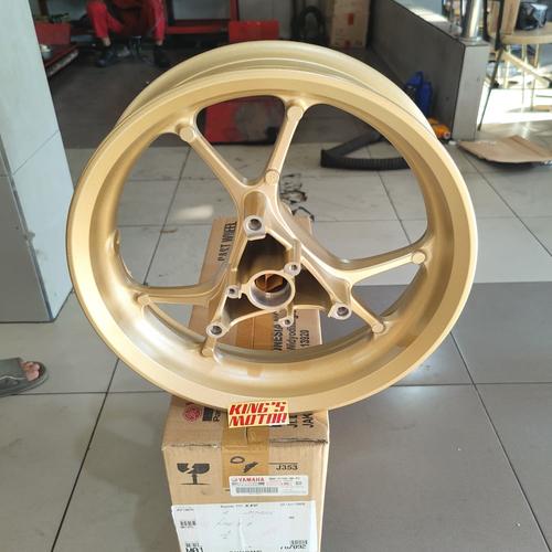 Foto Produk PELEK, VELG, RACING, DEPAN ALL NEW NMAX, N MAX 2020 GOLD (B6H-P2) dari King'S Motor
