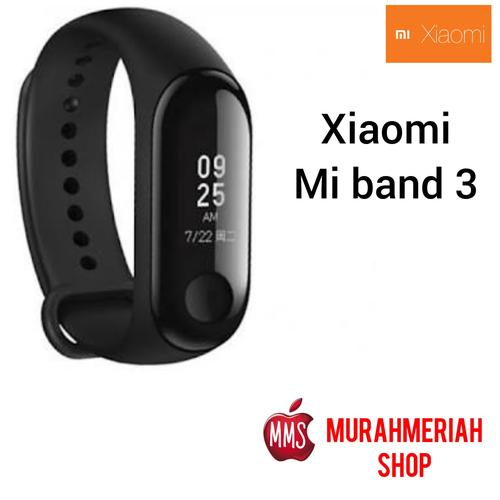 Gambar Xiaomi mi band 3 xiaomi miband 3 - Hitam dari murahmeriah shop Jakarta Selatan Tokopedia