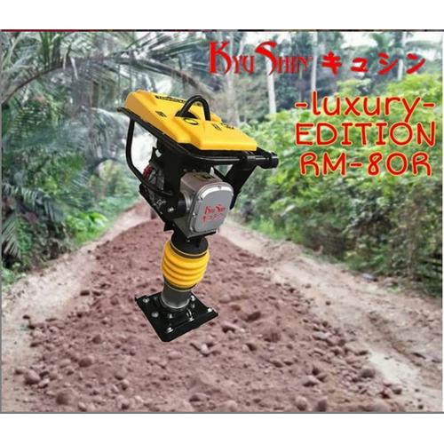 Jual Stamper Kuda / Tamping Rammer Luxury Honda GX 160 5.5Hp Kyushin