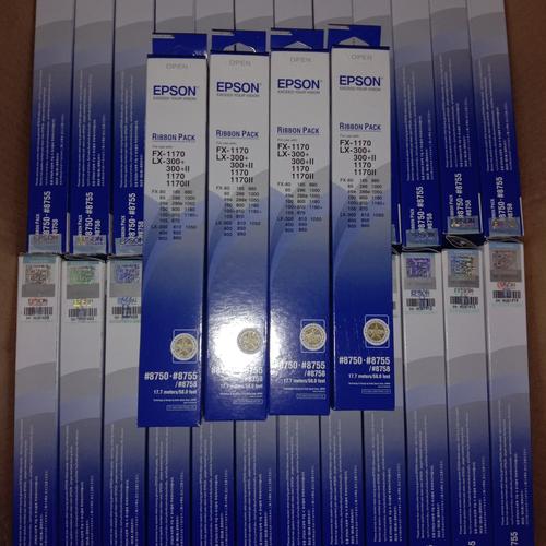 Foto Produk Pita Ribbon pack Epson lx300 LX-300 LQ-300. LQ590 LX-310 LX-1170 dari MM stationary