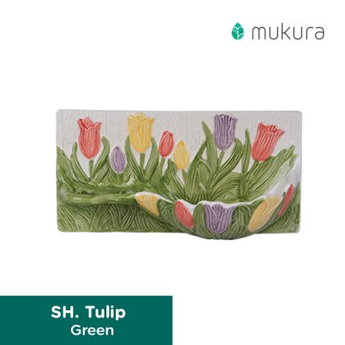 Jual Tempat Sabun Batang Tempel Corak Bunga Tulip Mukura Jakarta Utara Mukura Ceramics Tokopedia