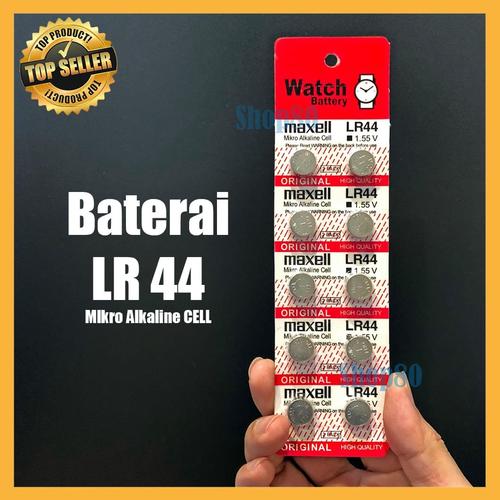Jual Baterai AG13 LR44 Battery Batere Kancing AG 13 LR 44 Button Cell