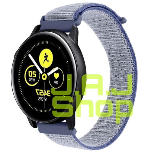 Promo STRAP NILON NYLON VELCRO TALI JAM SAMSUNG GALAXY WATCH ACTIVE 2