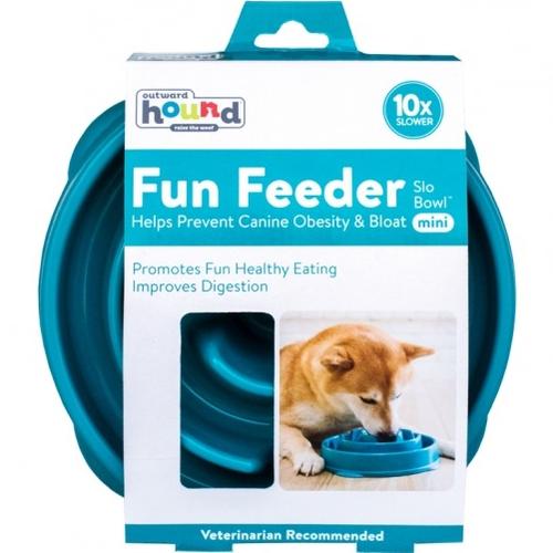 Gambar OUTWARD HOUND Fun Feeder DROP Turqouise Medium dari WOOF! undefined Tokopedia