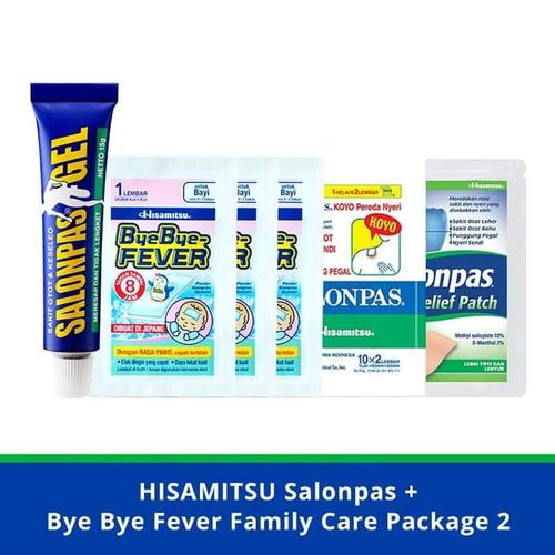 Foto Produk Salonpas Bye Bye Fever Family Care Package 2 dari Hisamitsu