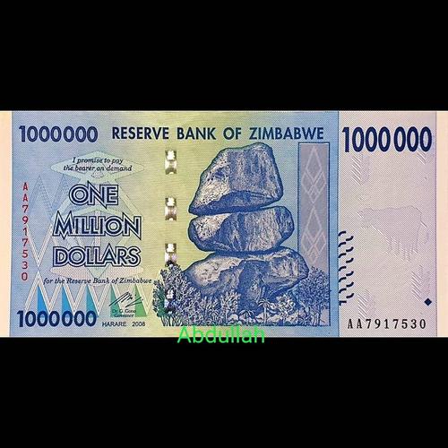 Jual Uang Asing Zimbabwe 1 Juta Dollar Jakarta Pusat Abdullah138 Tokopedia