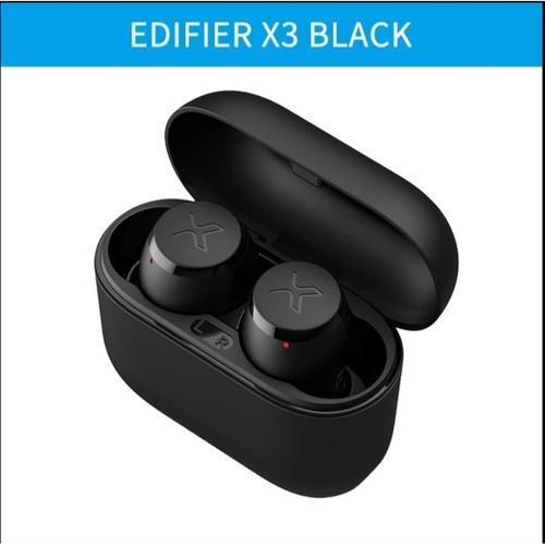 Jual EDIFIER X3 TWS Wireless Bluetooth Earphone [DP] Hitam Kab