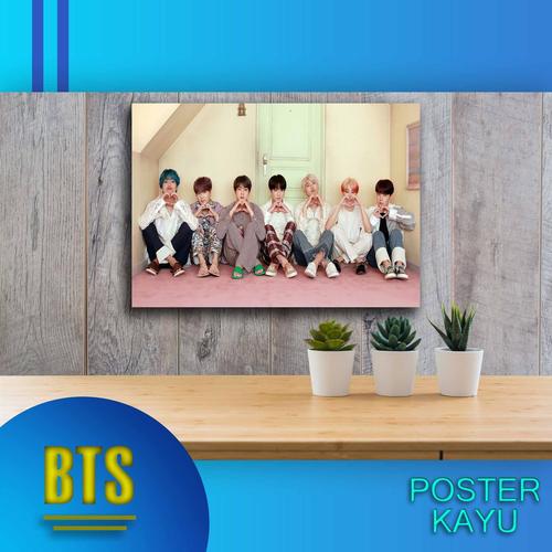 Jual Poster Kayu BTS KPOP Hiasan Dinding Wall Decor Dekorasi Kamar ...