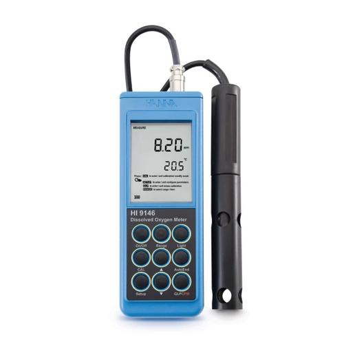 Jual HI9146-04 / HI 9146-04 Portable Dissolved Oxygen Meter / DO Meter ...